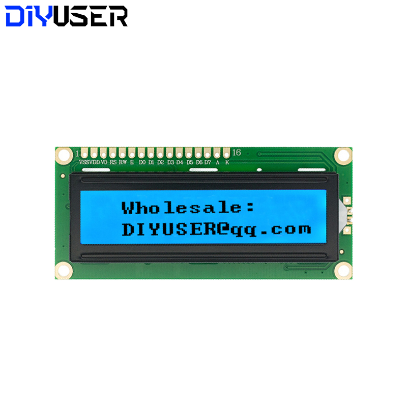 LCD1602 1602 LCD Module Blue / - Lcd 1602 recension och pris