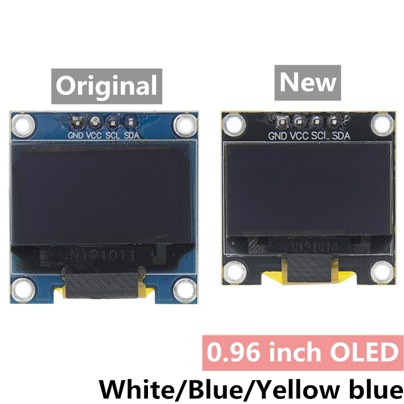 0.96 inch IIC Serial 4pin Whit - Ssd1306 recension och pris