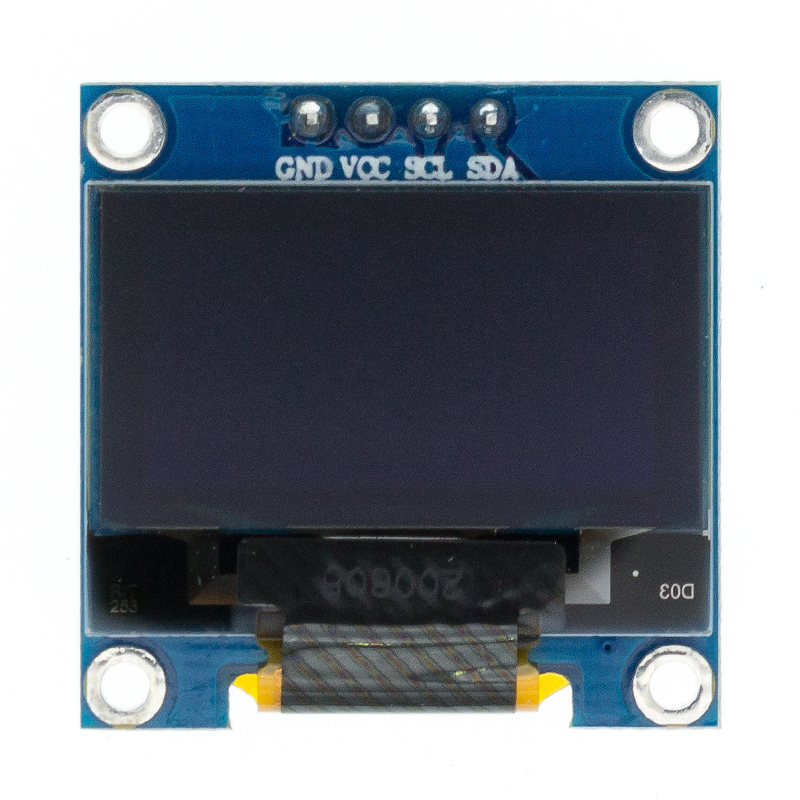 0.96 inch IIC Serial 4pin Whit - Ssd1306 recension och pris