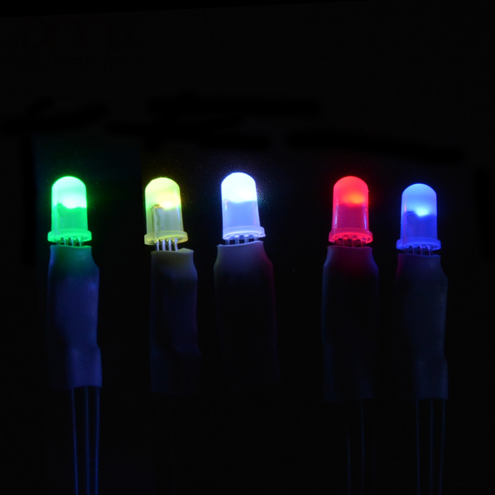 RGB LED chips DC5V Diffused ro - Neopixel recension och pris