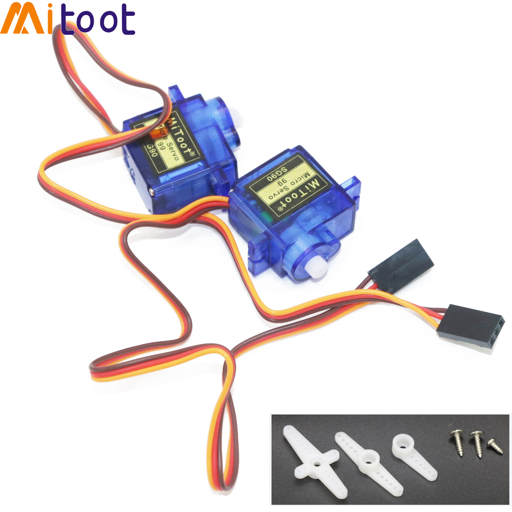 2pcs Mitoot Rc Mini Micro 9g 1 - Servo Sg90 recension och pris