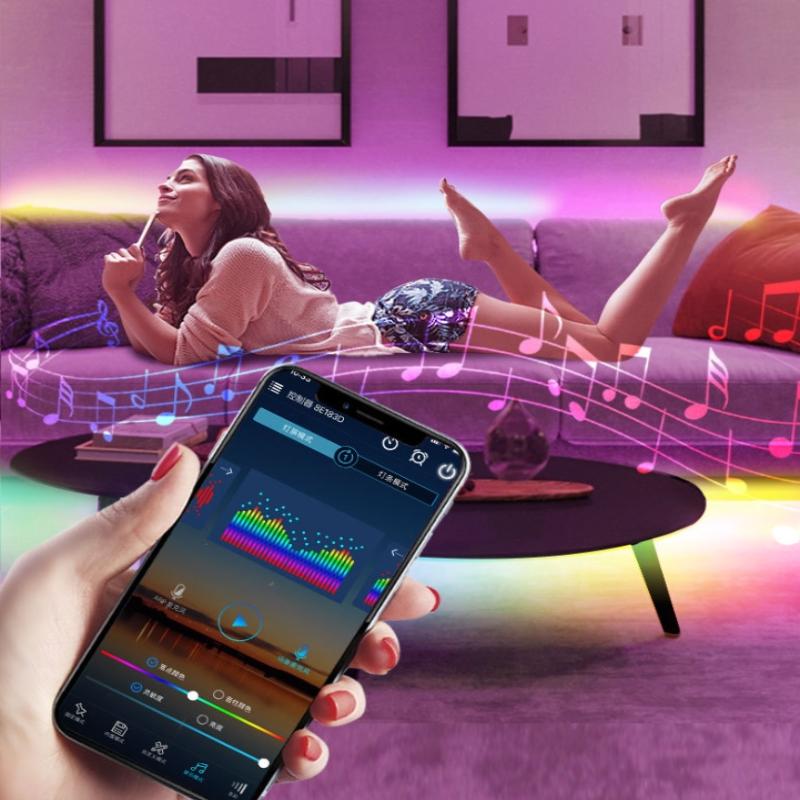 WS2812B Bluetooth Music LED Co - Ws2812B Strip 5V recension och pris