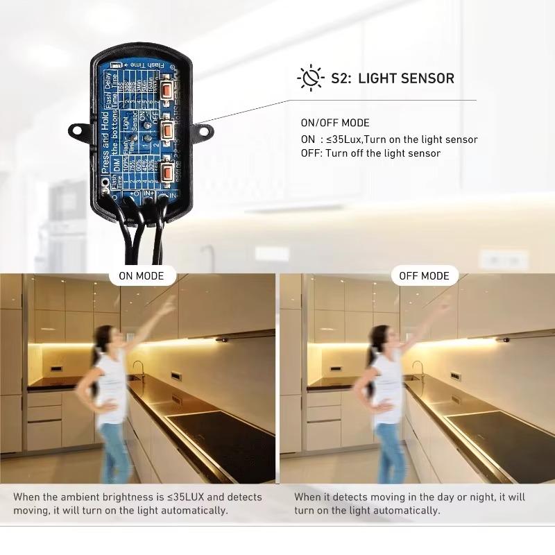 Black PIR Motion Sensor Timer  - Pir Motion Sensor recension och pris