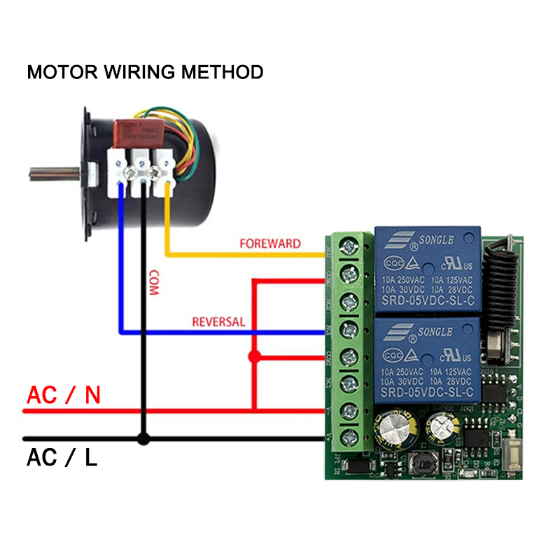 DC 9V 12V 24V AC 85-250V 2CH R - Joystick Module recension och pris