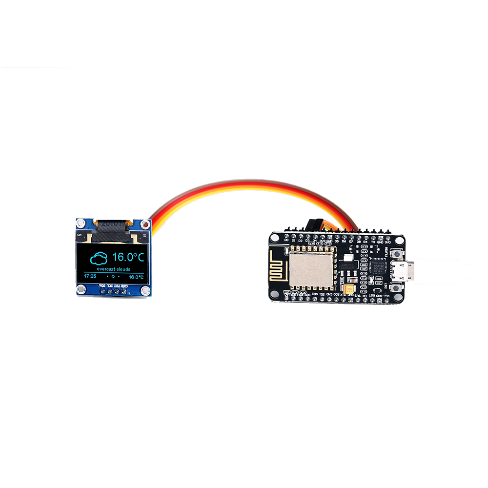 ESP8266 Weather Station  DIY K - Oled Display 0.96 recension och pris