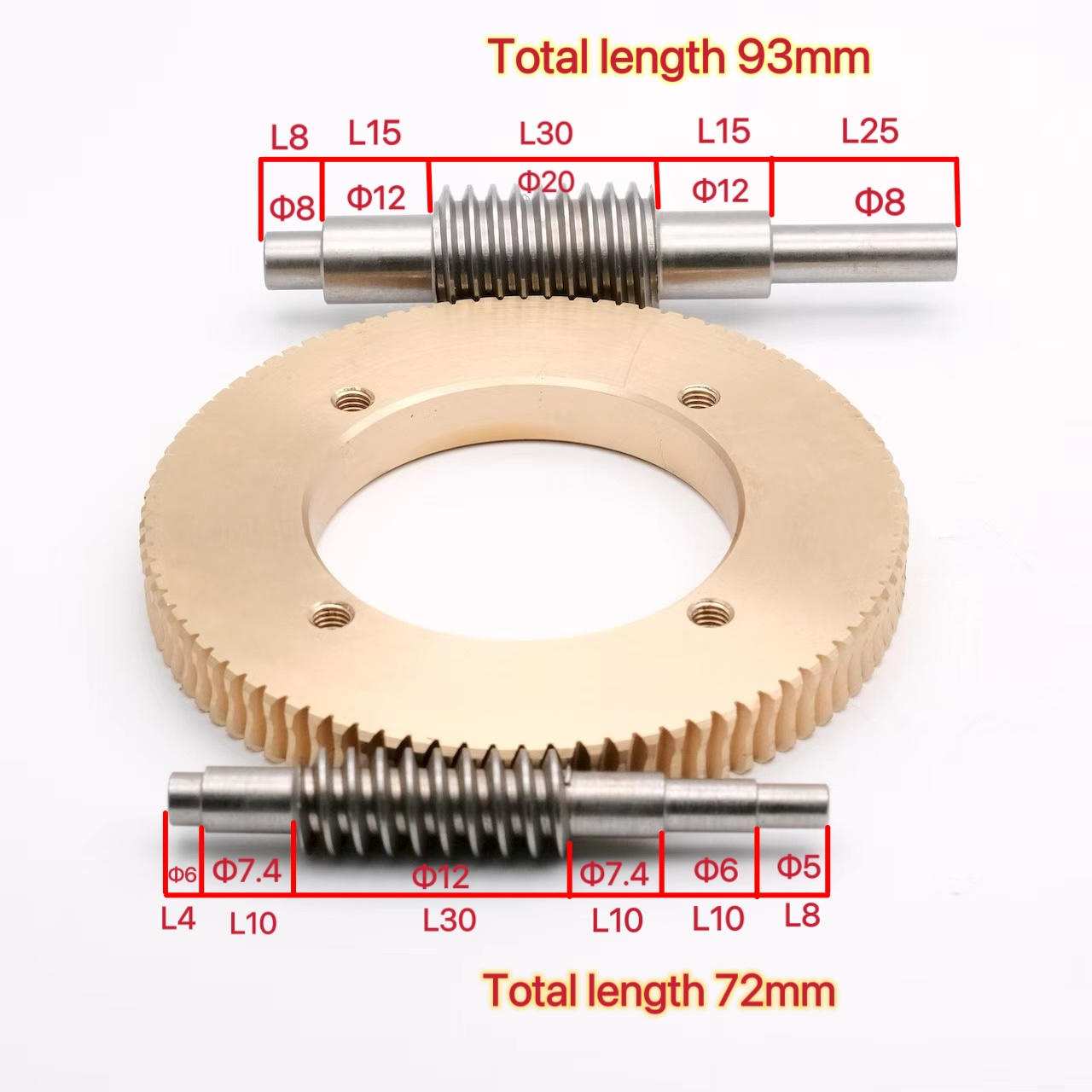 M1 90 Teeth Tin Bronze Worm Ge - Relay Module 1 Channel recension och pris
