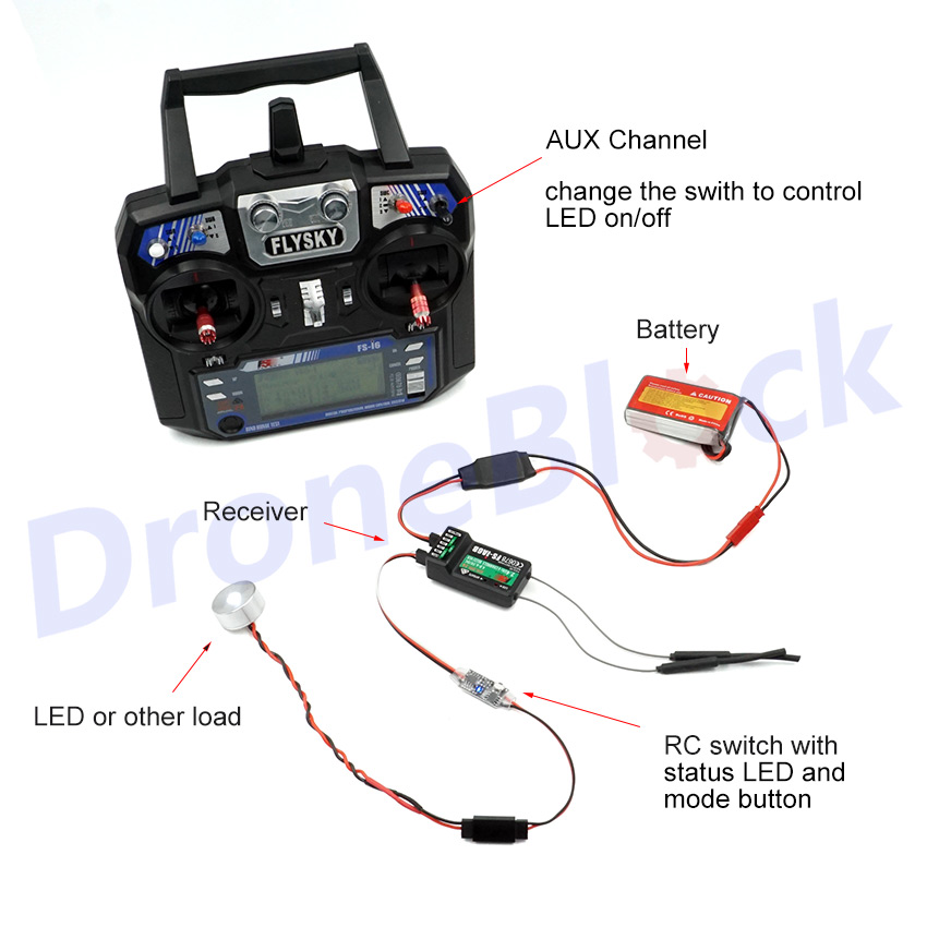 Multi-mode RC Remote Electroni - Relay Module 1 Channel recension och pris