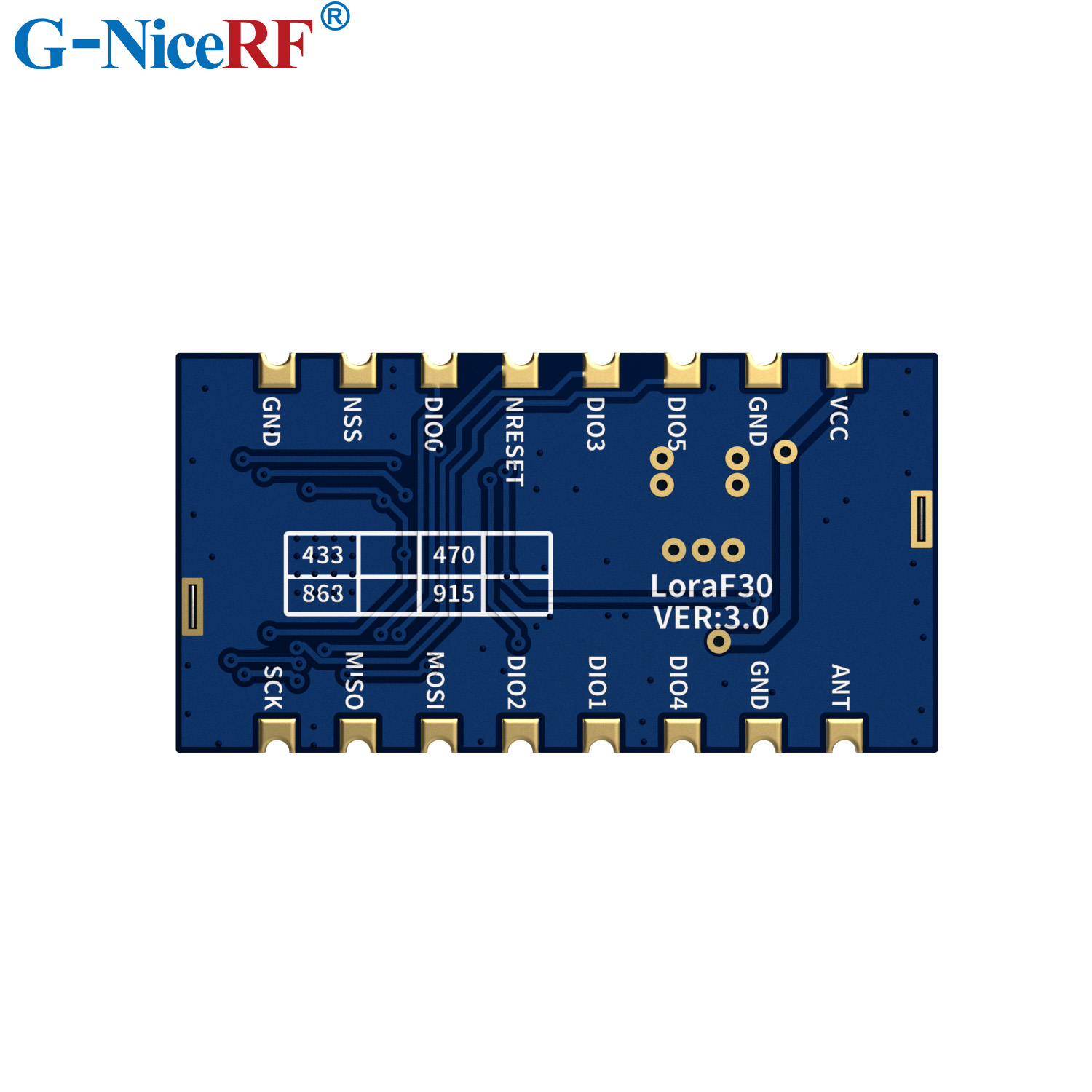 G-NiceRF | 2PCS LoRa1278F30 1W - Lora Sx1278 recension och pris
