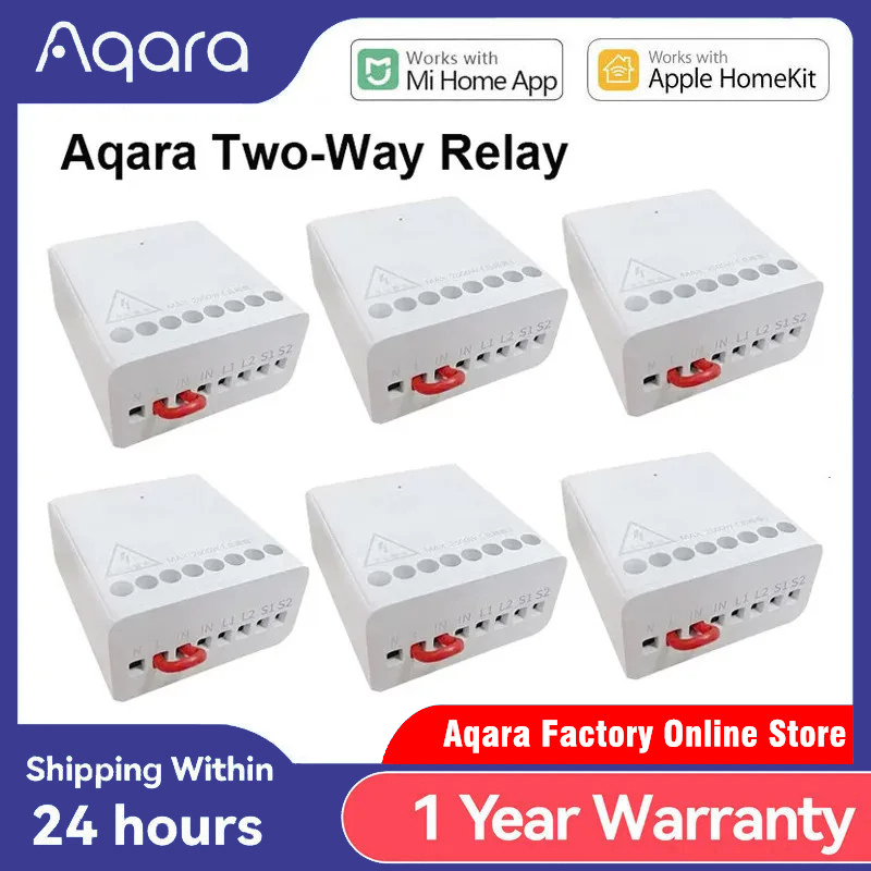 Original Aqara Smart Two-way C - Relay Module 1 Channel recension och pris