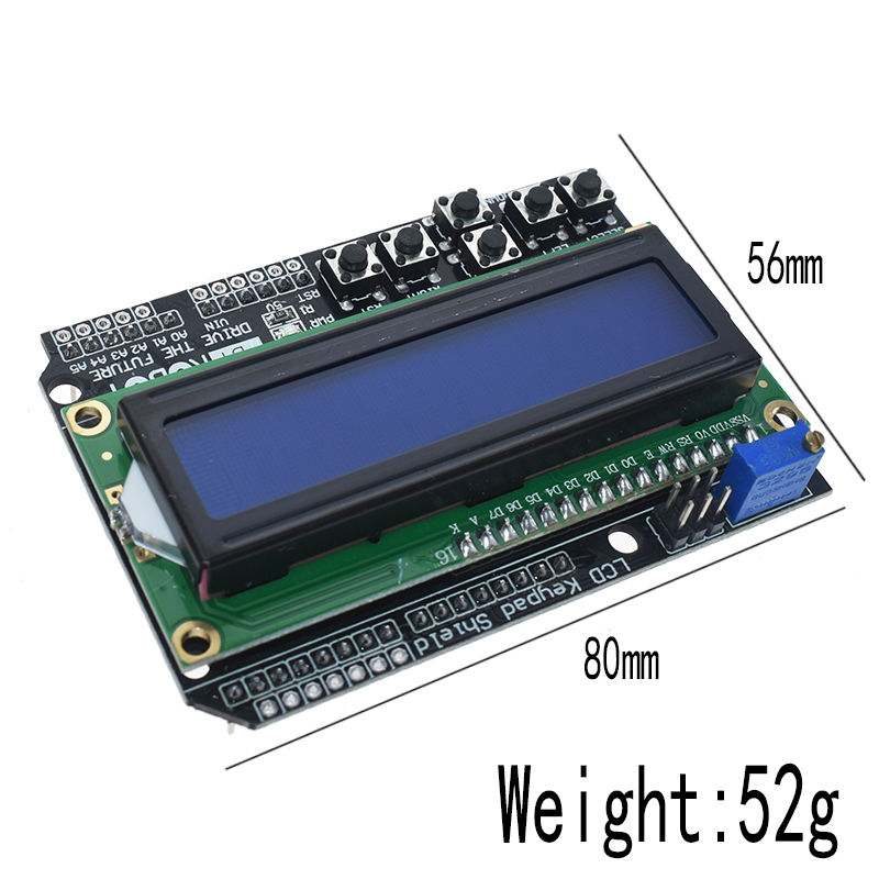 1PCS LCD Keypad Shield LCD1602 - Lcd 1602 recension och pris