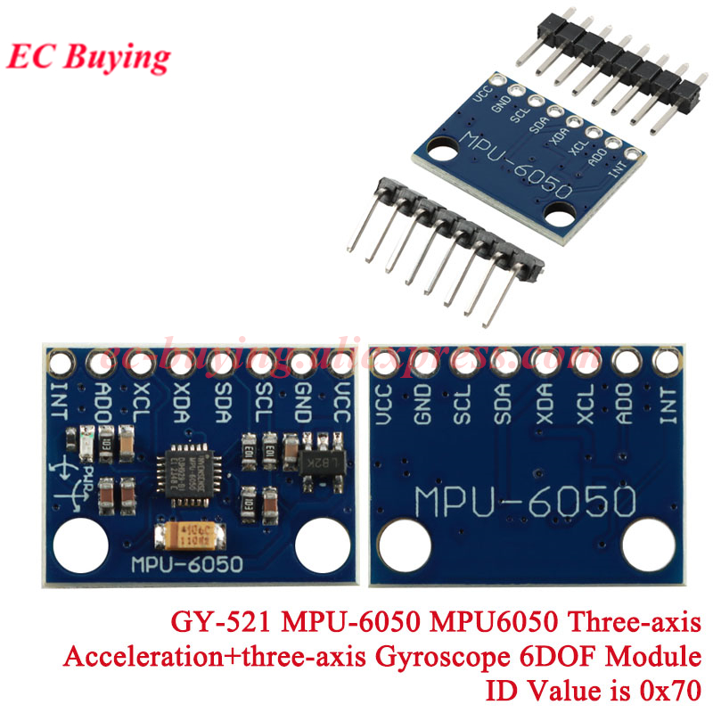 1-10Pcs GY-521 MPU-6050 MPU605 - Mpu6050 recension och pris