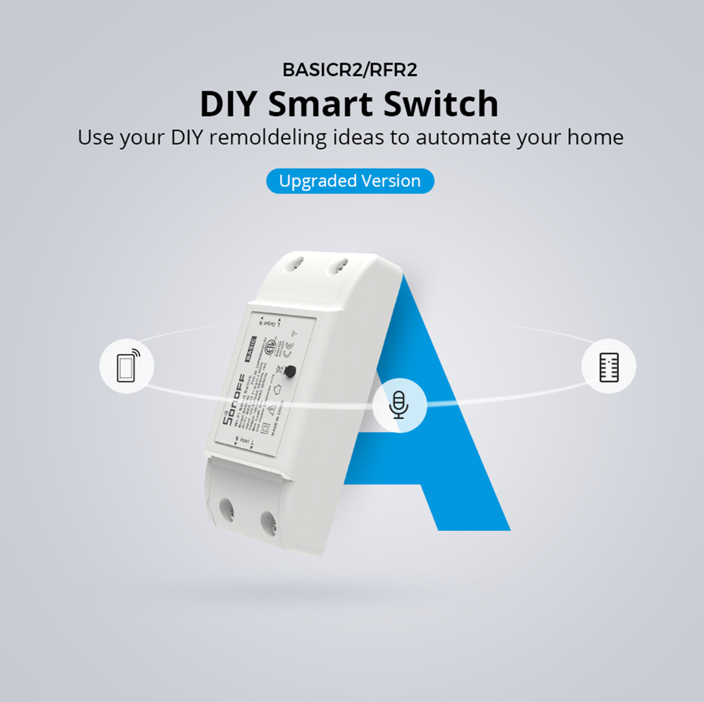 Smart Switch 1-10Pcs SONOFF RF - Relay Module 1 Channel recension och pris