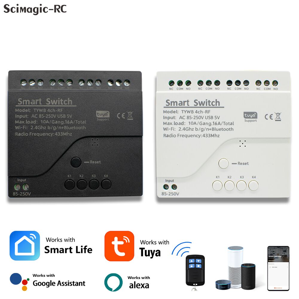 4CH Tuya Smart Wifi Switch Mod - Ir Remote Module recension och pris