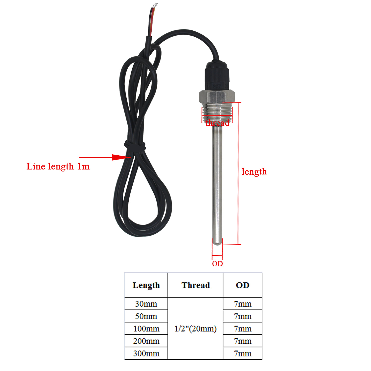 1x DS18B20 Digital Temperature - Ds18B20 recension och pris