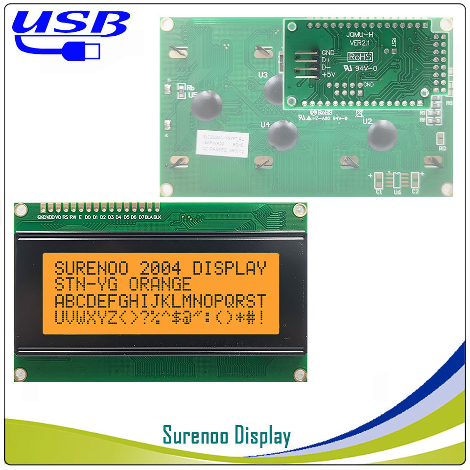 Surenoo LCD2USB USB 204 20X4 2 - Lcd 1602 recension och pris