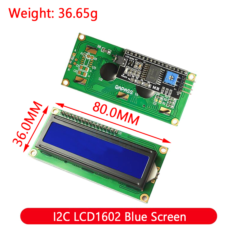 LCD Module Blue Green Screen F - Lcd 1602 recension och pris