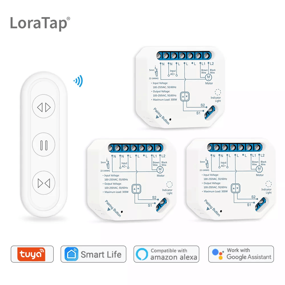 Tuya Smart Life Curtain Switch - Ir Remote Module recension och pris