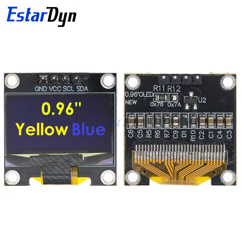 0.96 inch IIC SPI Serial 7/4Pi - Ssd1306 recension och pris