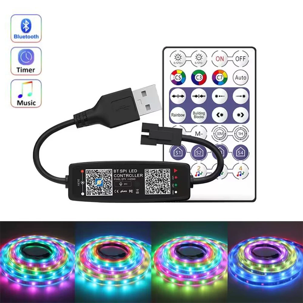 WS2812B Controller Bluetooth M - Ws2812B Strip 5V recension och pris