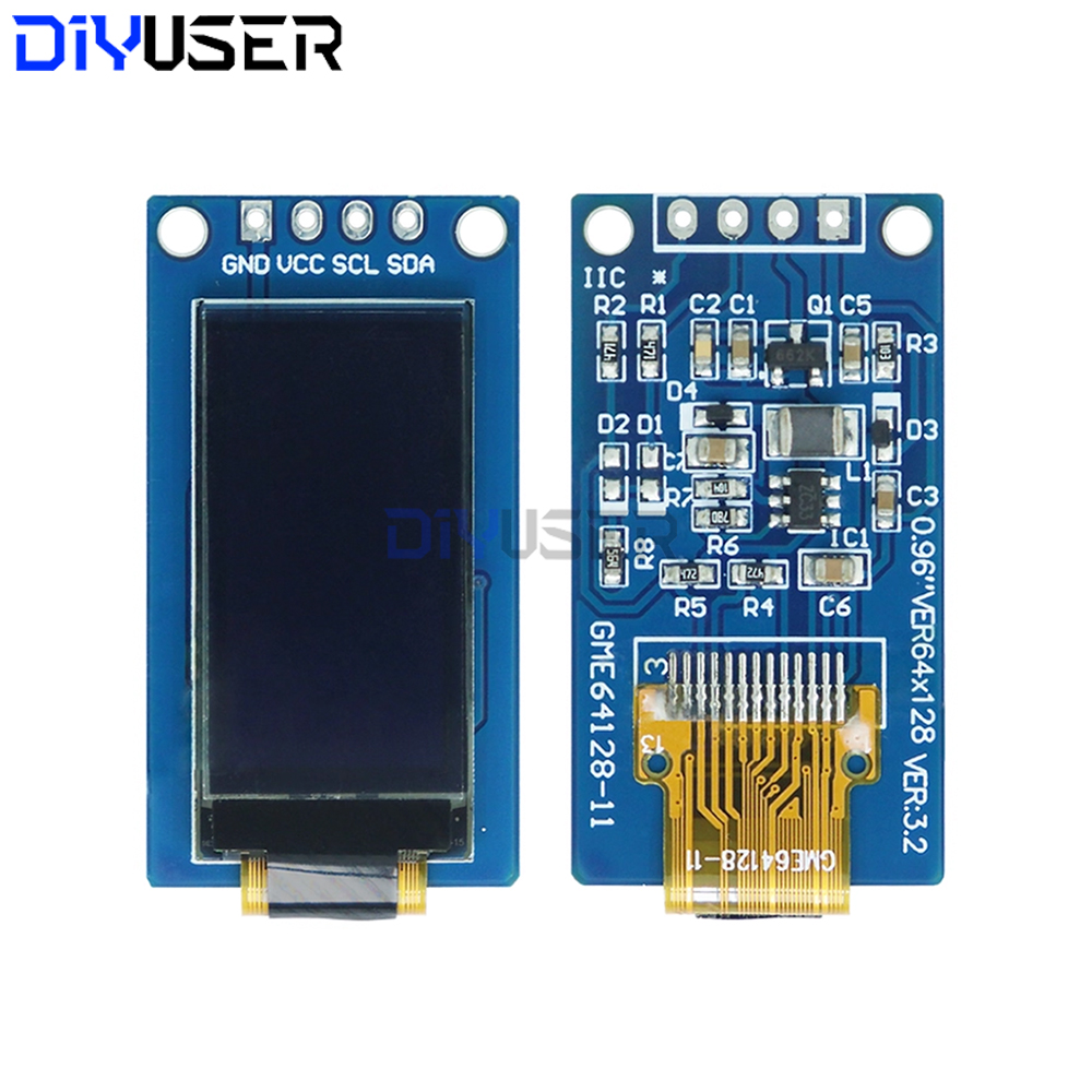 0.96 inch OLED Display 64x128  - Oled Display 0.96 recension och pris