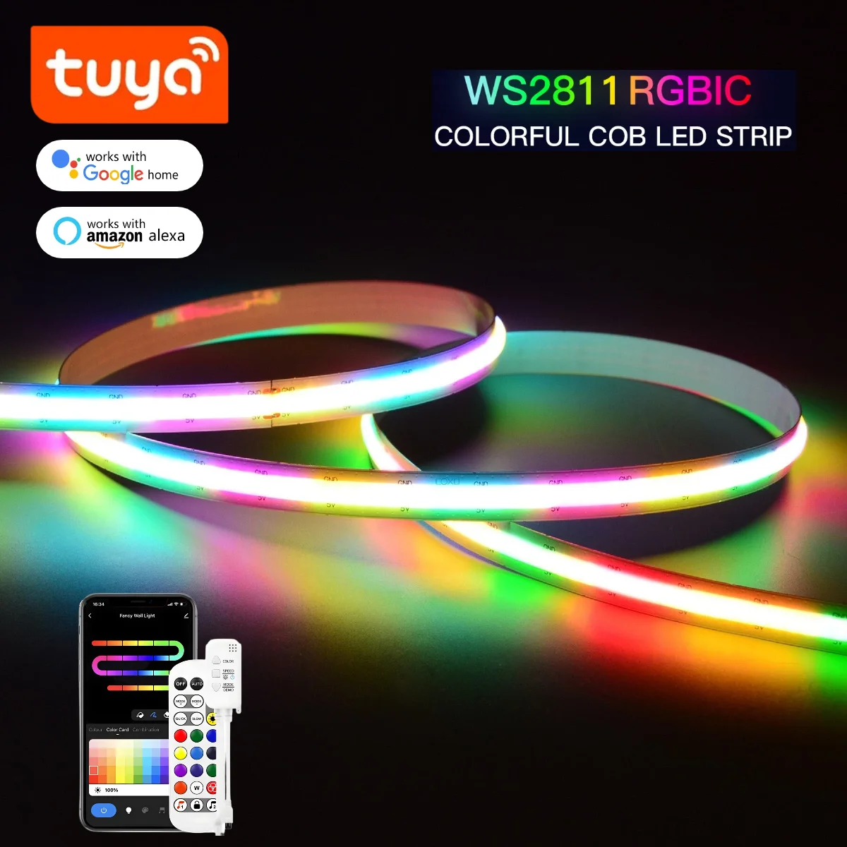 Smart TUYA WS2811 RGB IC Dream - Ws2812B Strip 5V recension och pris