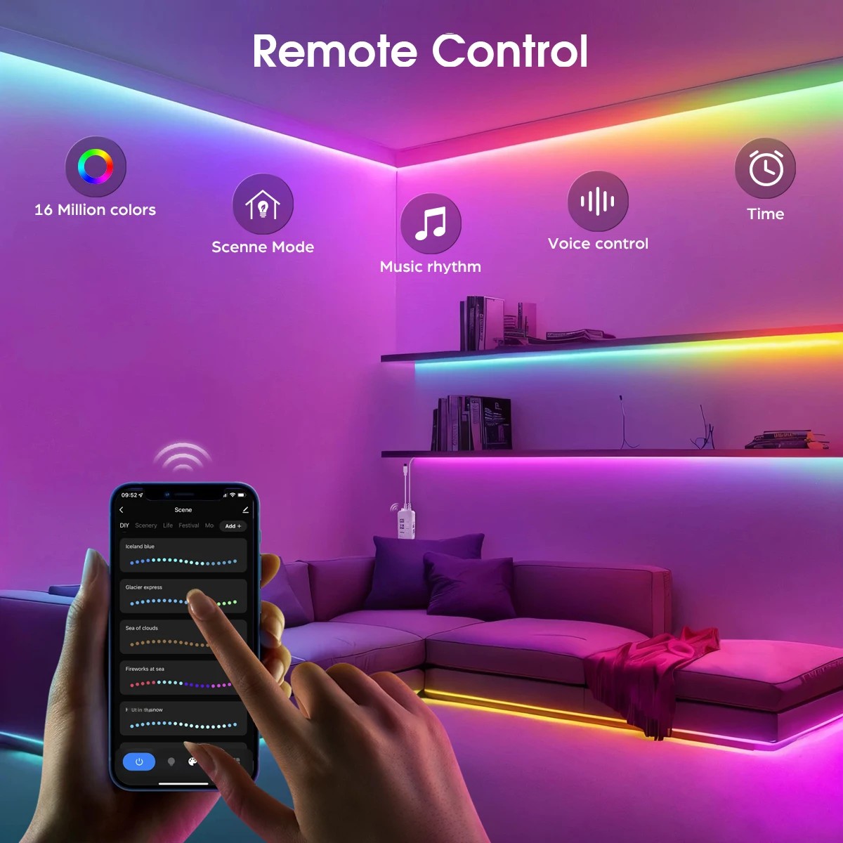 Smart TUYA WS2811 RGB IC Dream - Ws2812B Strip 5V recension och pris