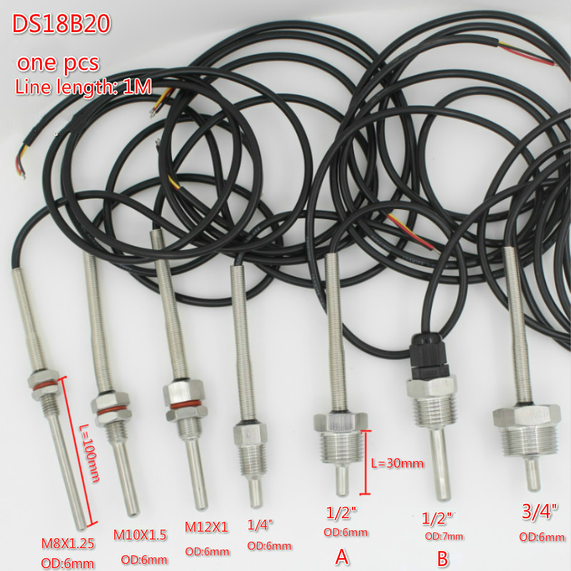 DS18B20 Digital Temperature Se - Ds18B20 recension och pris