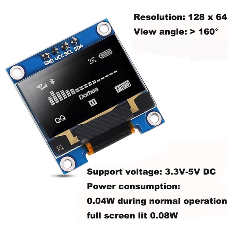 A37T-4Pcs 0.96 Inch OLED Displ - Oled Display 0.96 recension och pris