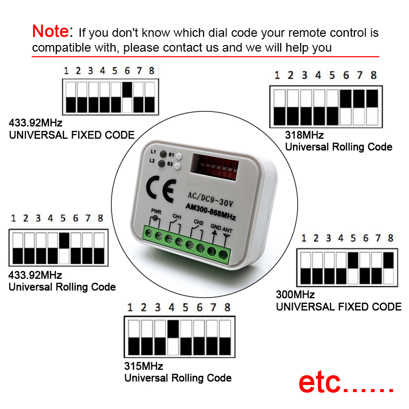 1-20pcs New Universal RX MULTI - Relay Module 1 Channel recension och pris