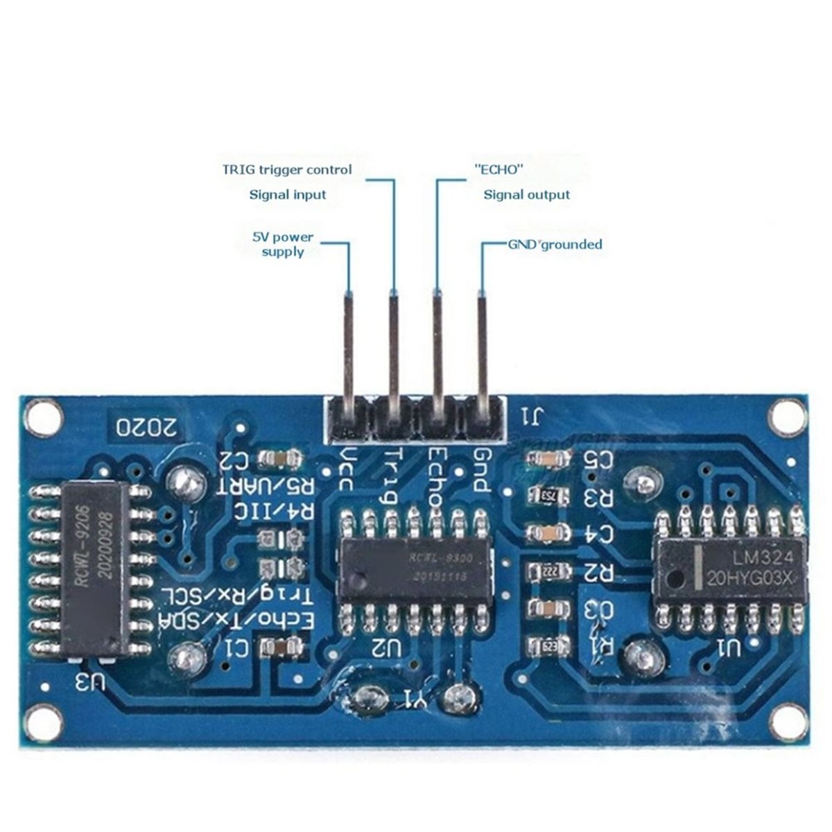 6PCS HC-SR04 Ultrasonic Sensor - Ultrasonic Sensor Hc-Sr04 recension och pris