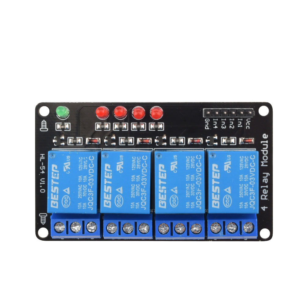 Low Level Triggered Luminous R - Relay Module 4 Channel recension och pris