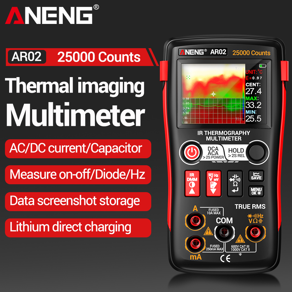 ANENG Thermal Imaging Multimet - Tft Display 2.4 recension och pris