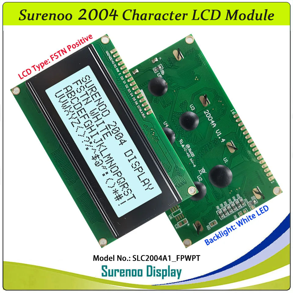 Surenoo 204 20X4 2004 Characte - Lcd 1602 recension och pris